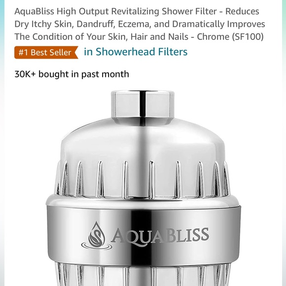 AquaBliss Showerhead Filter - Picture 7 of 7